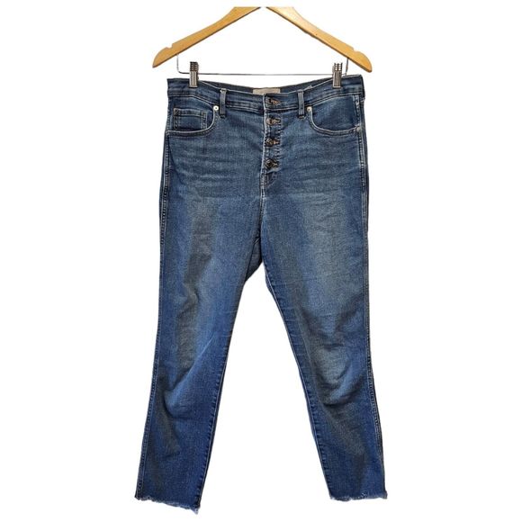 Everlane Button Fly Jeans 30 Ankle The Vintage Skinny - Picture 1 of 4